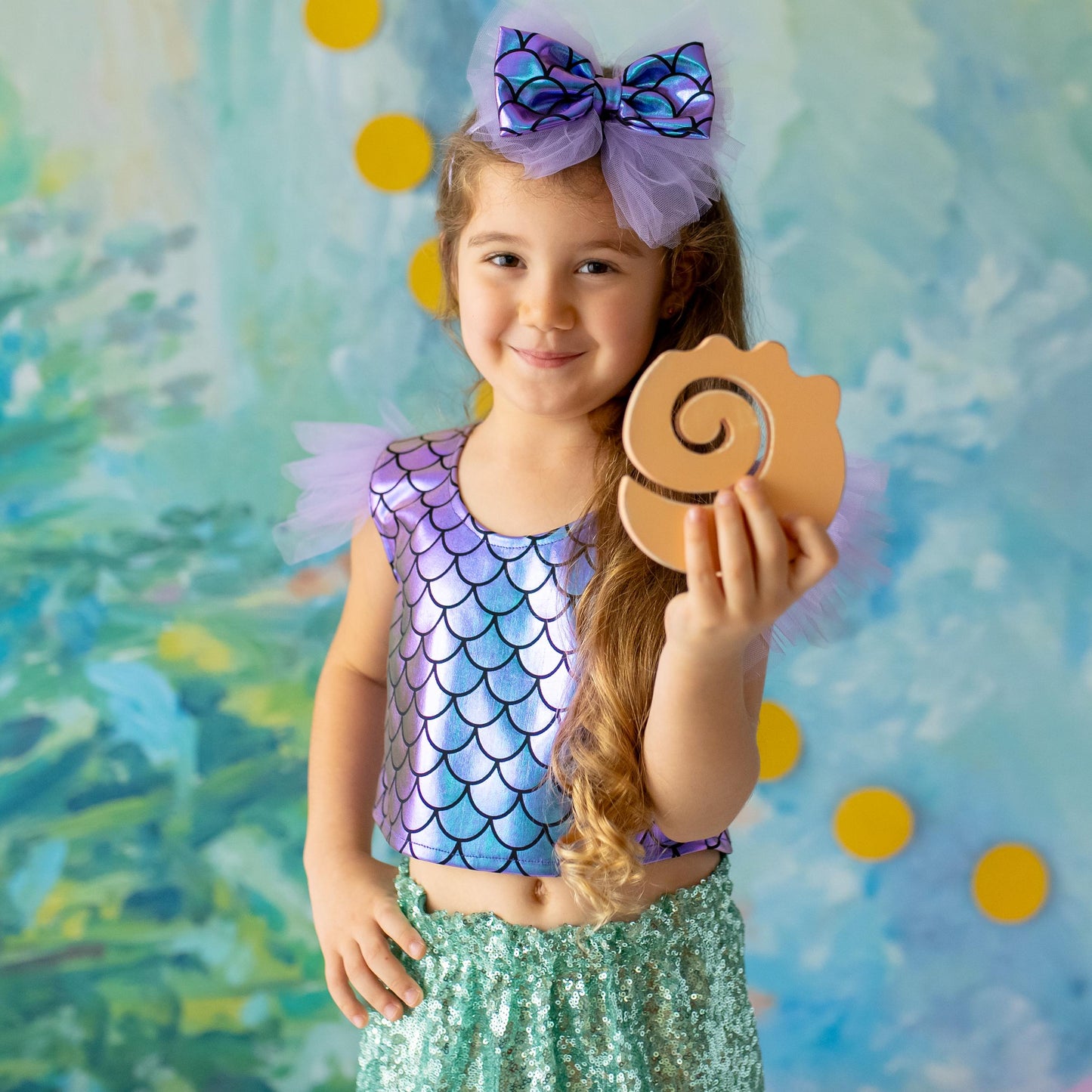 Enchanting Mermaid Princess Dress for Girls: Toddler & Baby Birthday