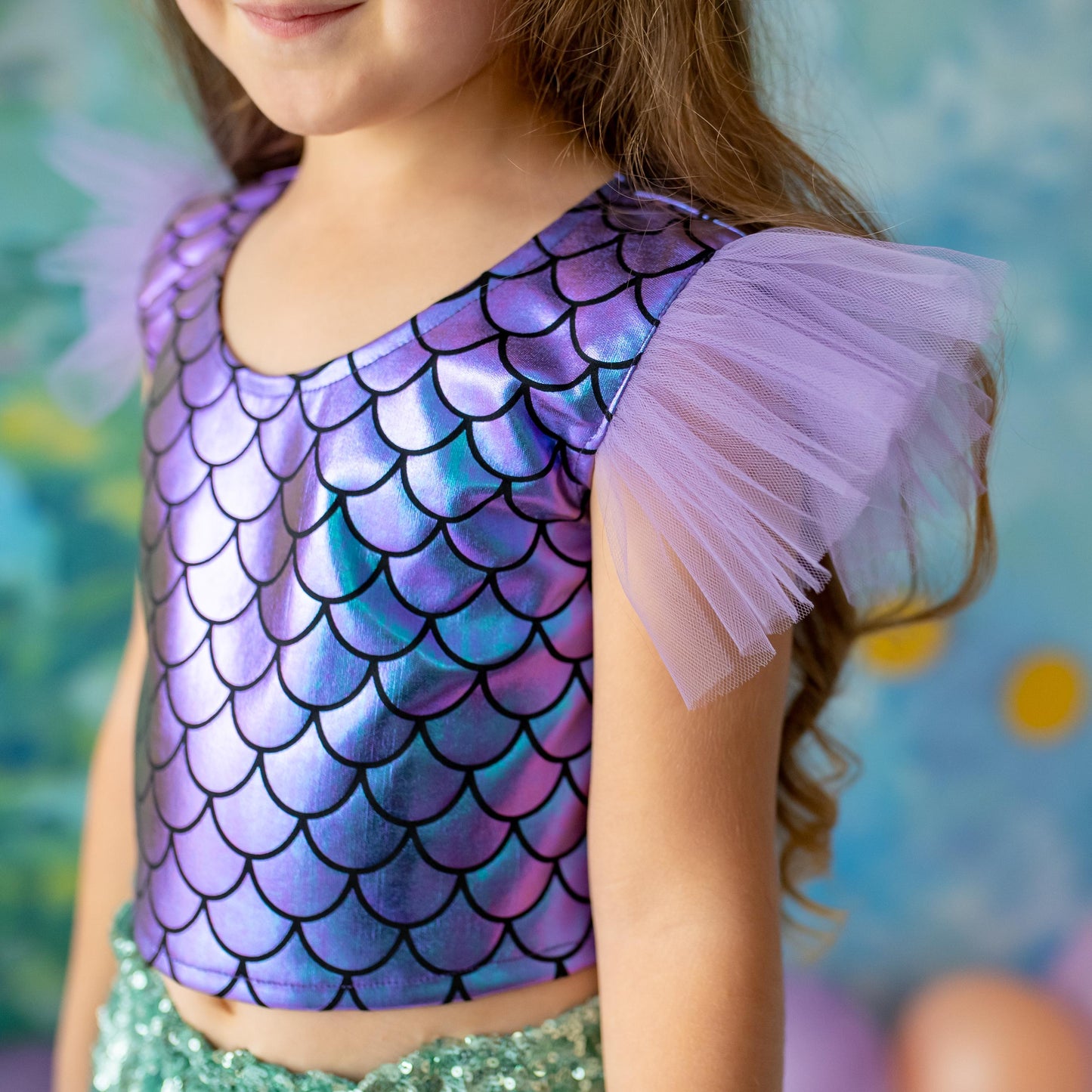 Enchanting Mermaid Princess Dress for Girls: Toddler & Baby Birthday