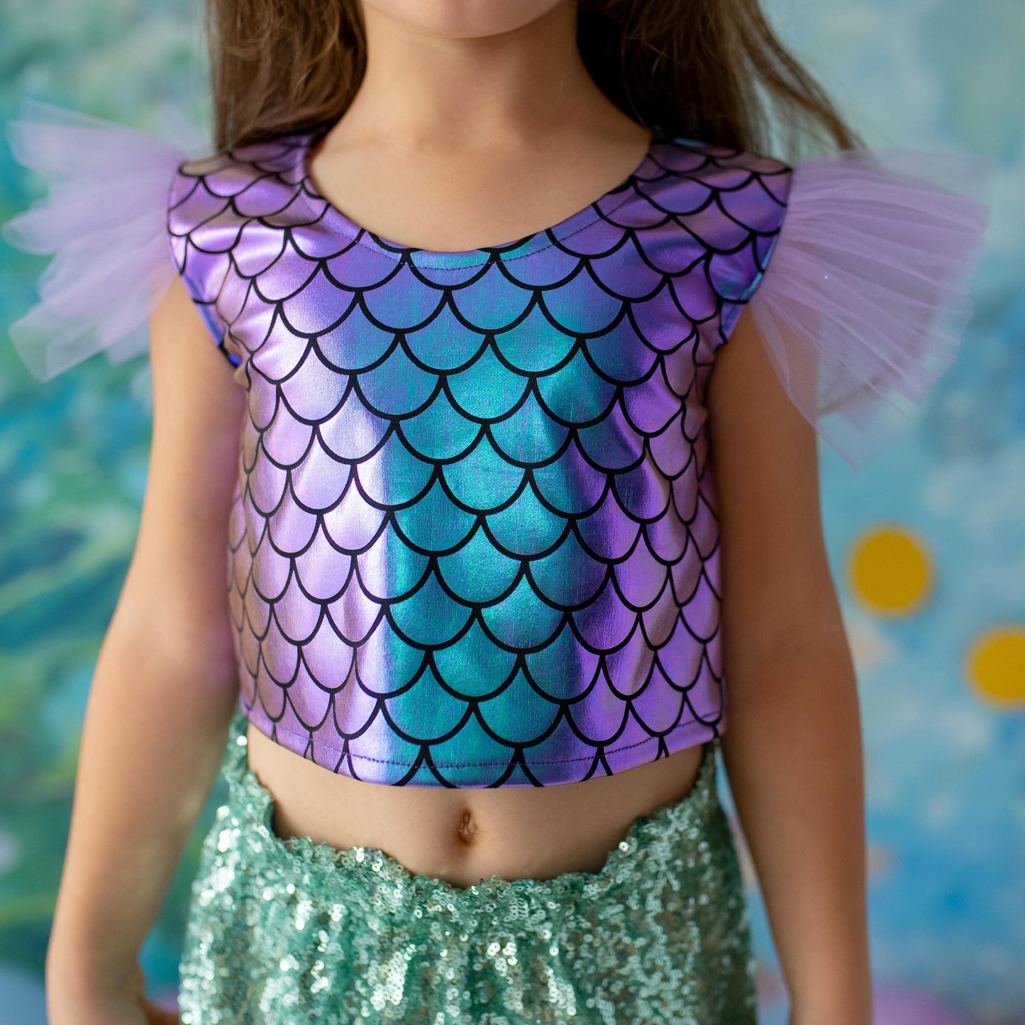 Enchanting Mermaid Princess Dress for Girls: Toddler & Baby Birthday