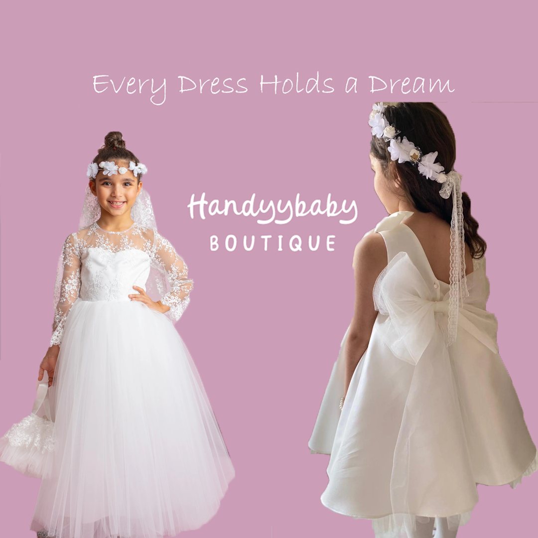 Everything Parents Need to Know About First Communion Dresses