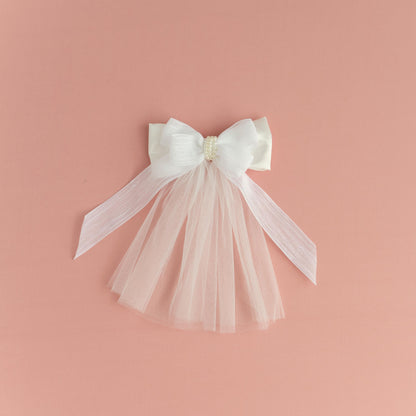 Enchanting Ivory Boho Flower Girl Dress - Rustic Tulle Wedding Attire