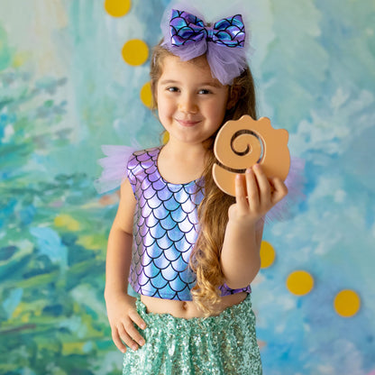 Enchanting Mermaid Princess Dress for Girls: Toddler & Baby Birthday