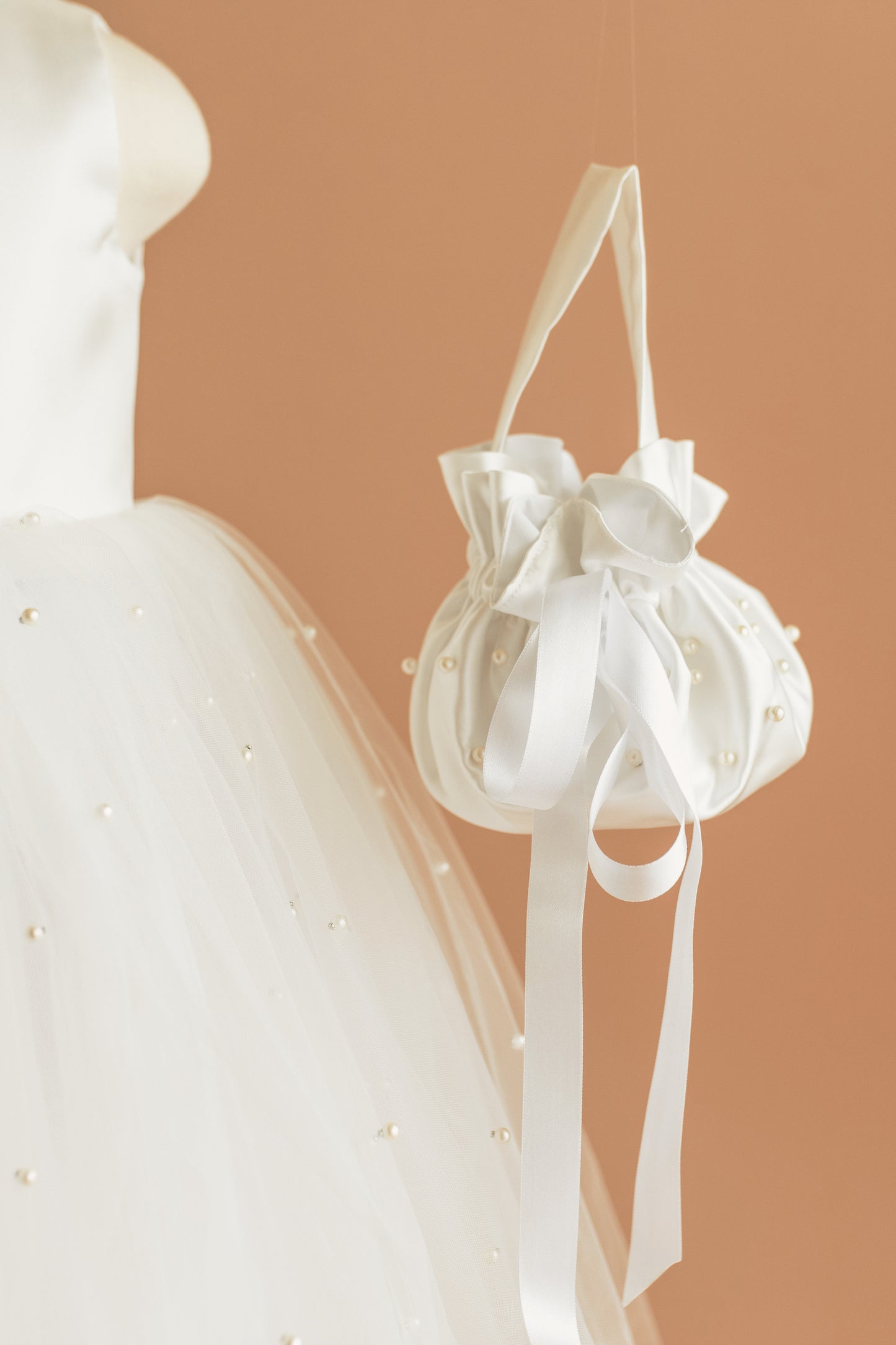 Ivory Boho Dress - Rustic Tulle Wedding