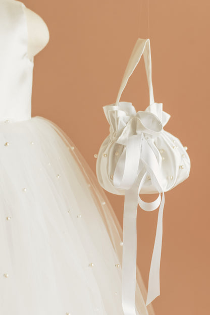Ivory Boho Dress - Rustic Tulle Wedding