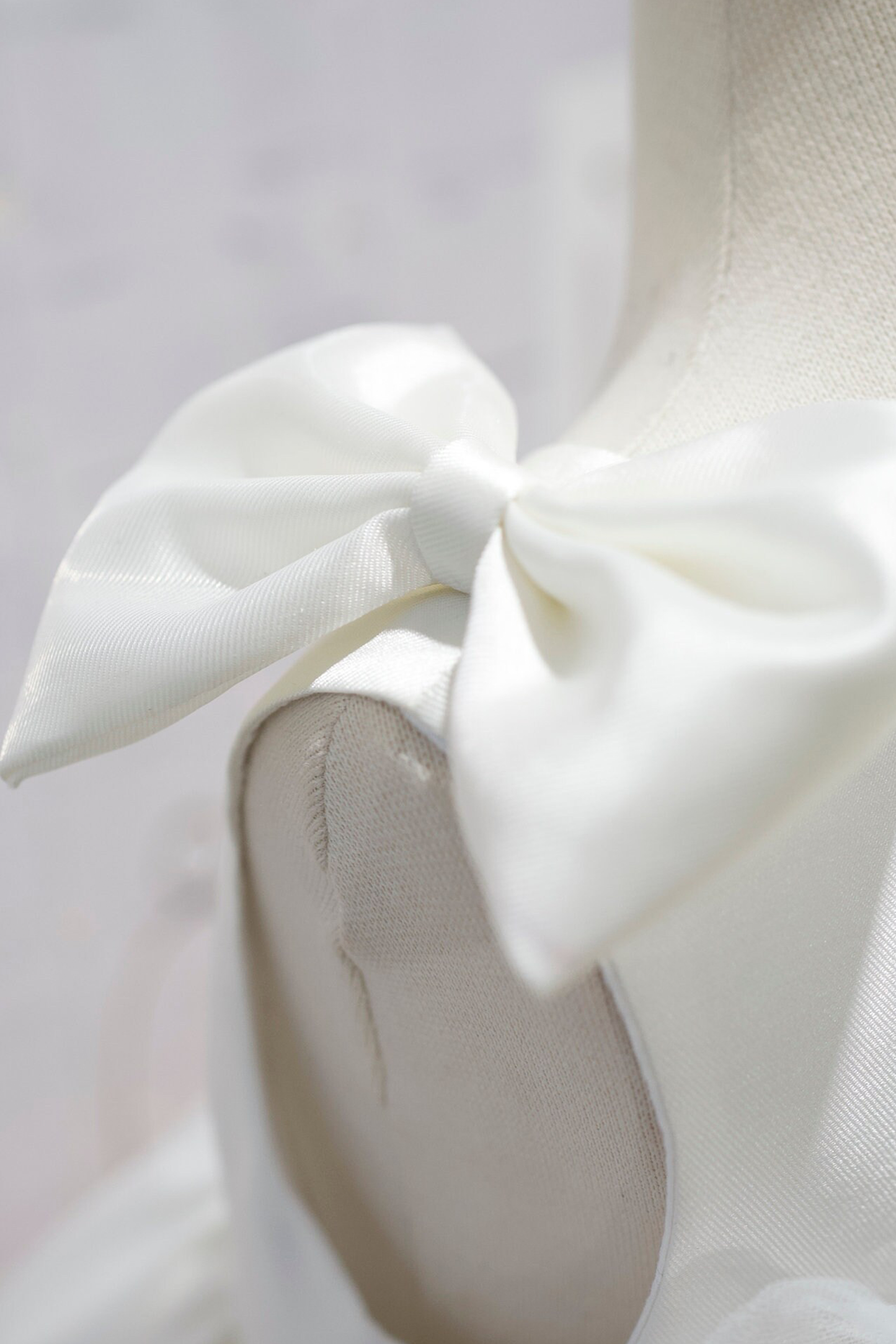 Satin Flower Girl and Communion Dress