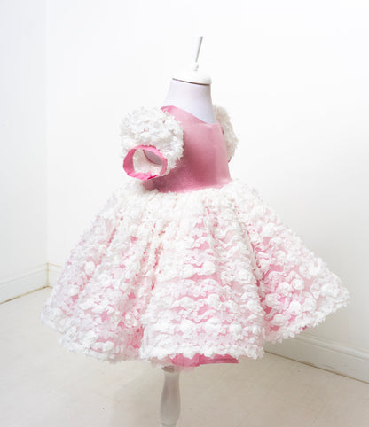 Pink Princess Dress: Toddler Party, First Birthday, Photoshoot