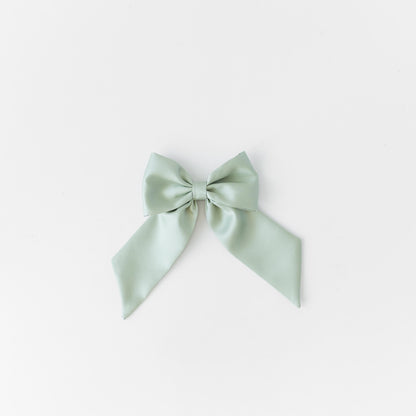 Sage Green Tulle Flower Girl Dress: Pearl Wedding Party Dress