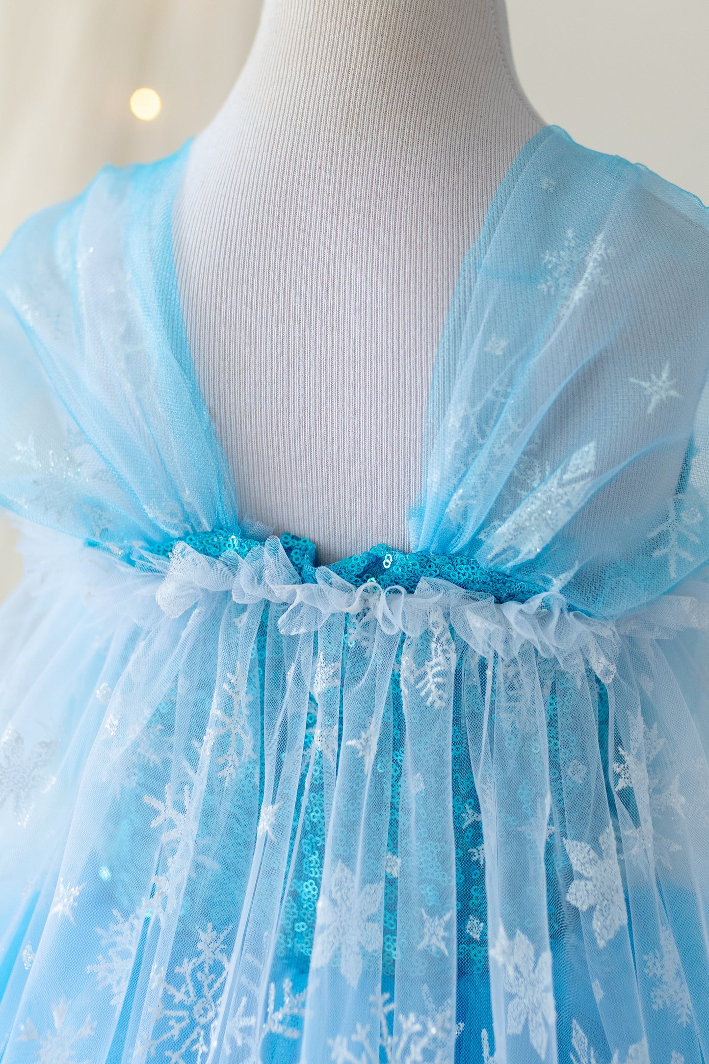 Sparkling Elsa-Inspired Princess Costume