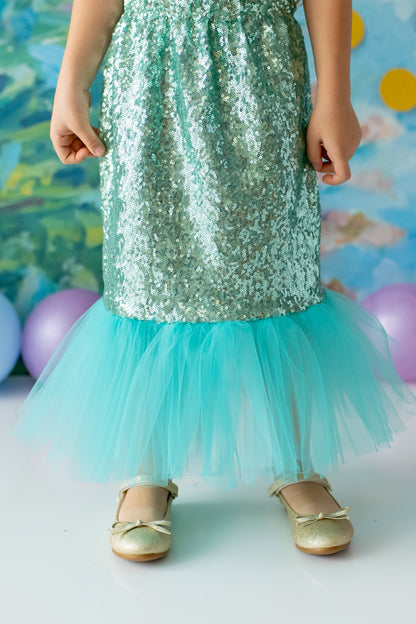 Mermaid Princess Dress for Girls: Toddler & Baby Birthday