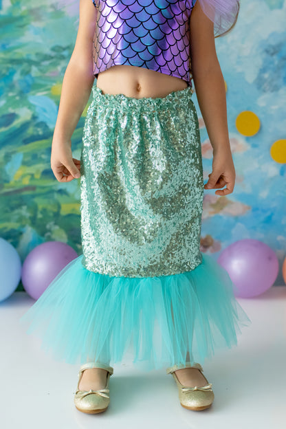 Mermaid Princess Dress for Girls: Toddler & Baby Birthday