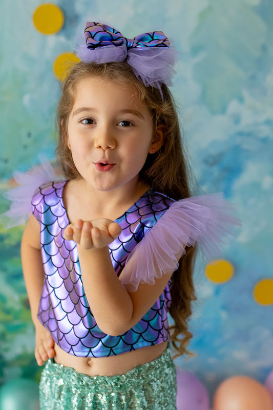 Mermaid Princess Dress for Girls: Toddler & Baby Birthday