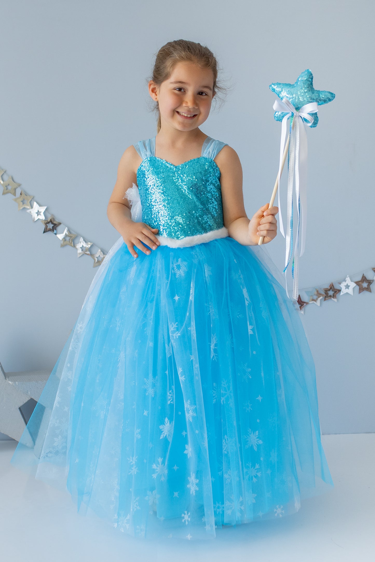 Elsa Princess Costume for Birthday Party
