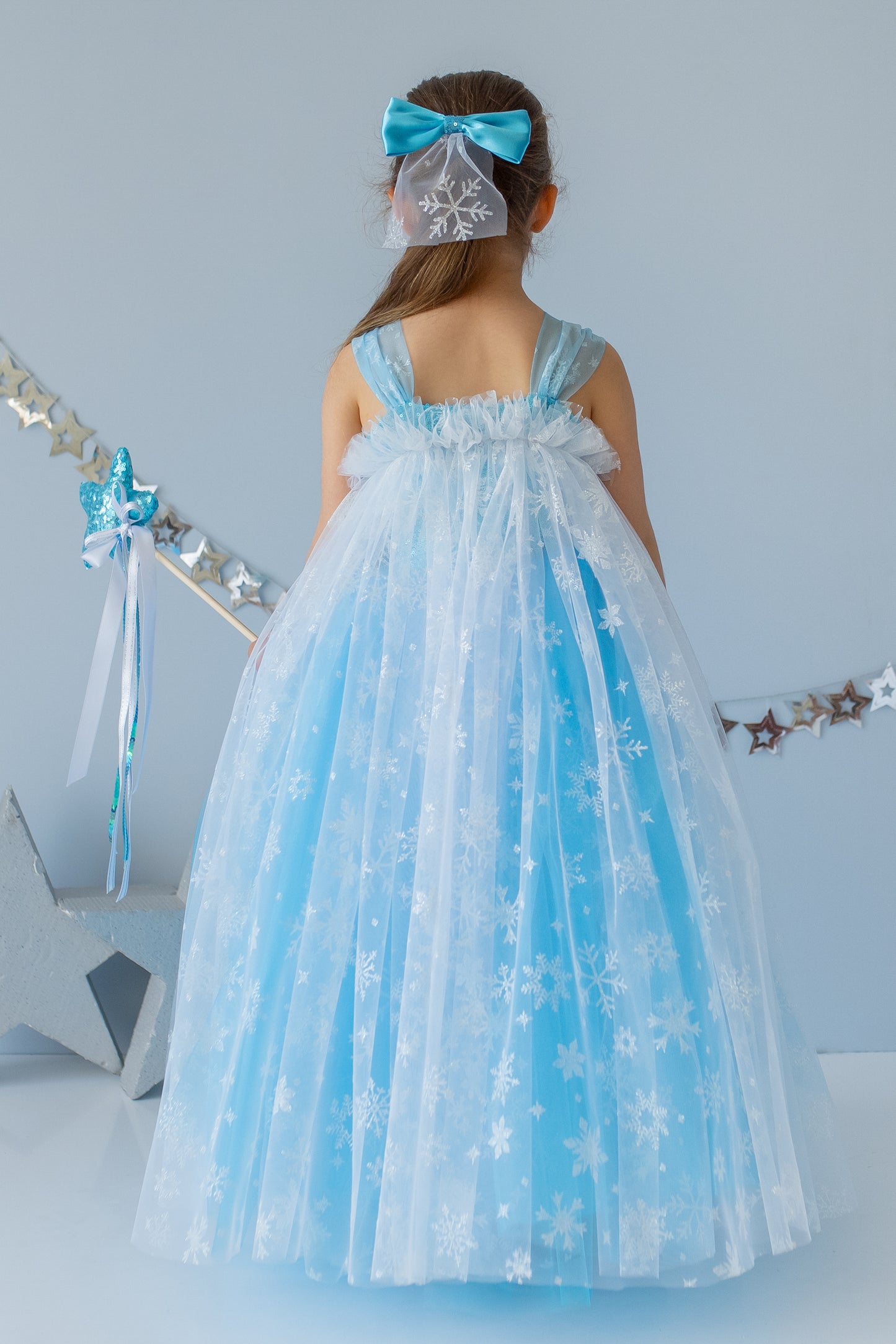 Elsa Princess Costume for Birthday Party