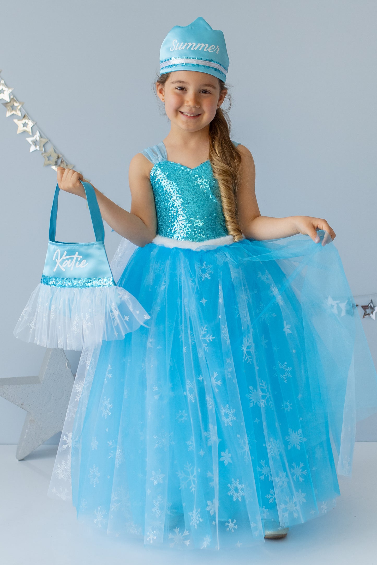 Elsa Princess Costume for Birthday Party