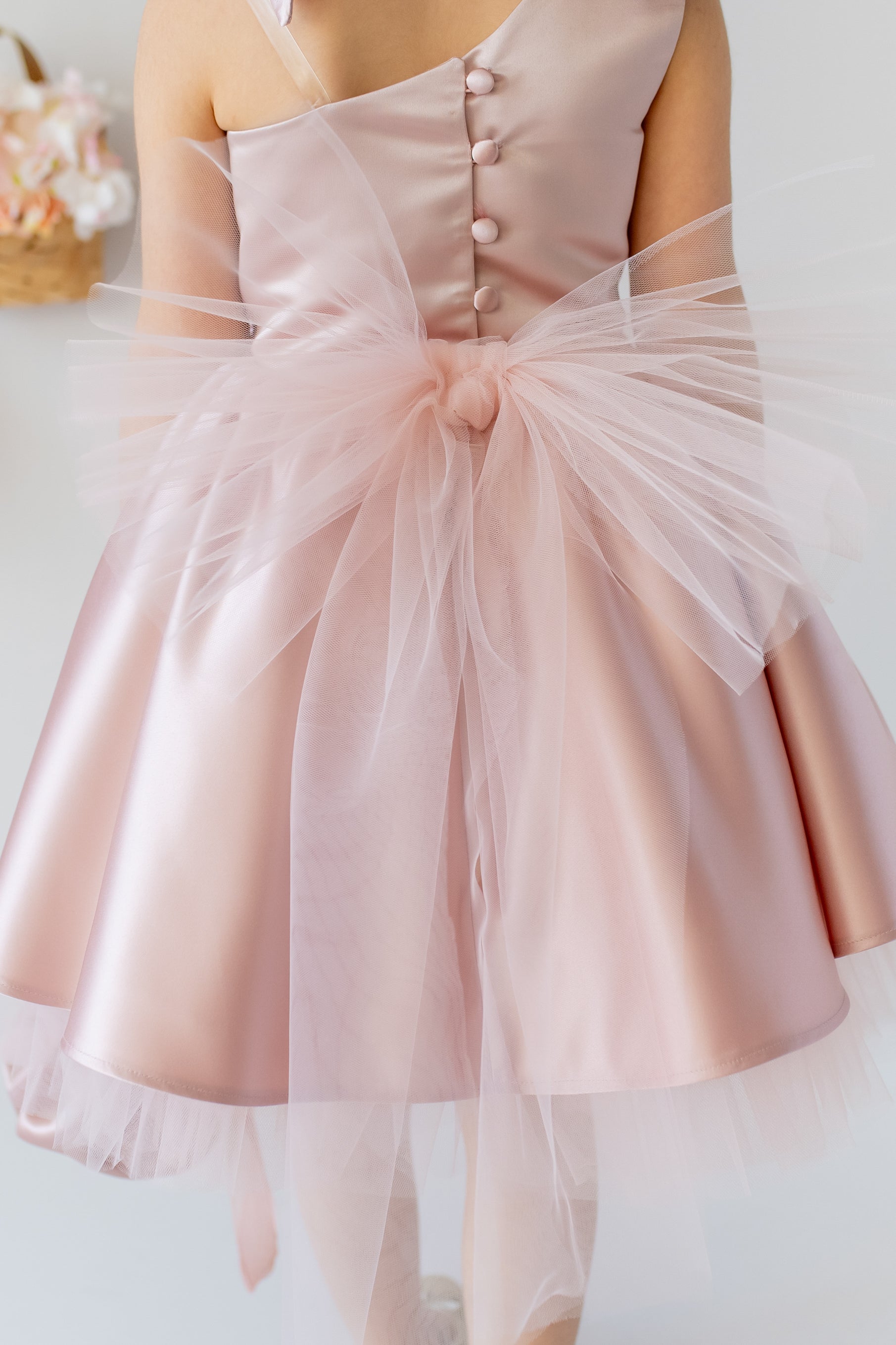 what to wear over bridesmaid dress when cold Pink Bow-Tie Prom Dresses One Shoulder Formal Dresses 21165 – vigocouture main image 0