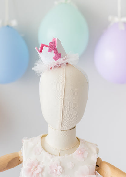 Elegant Pink Tulle Toddler Girl Dress with Satin Diaper Cover for Special Occasions