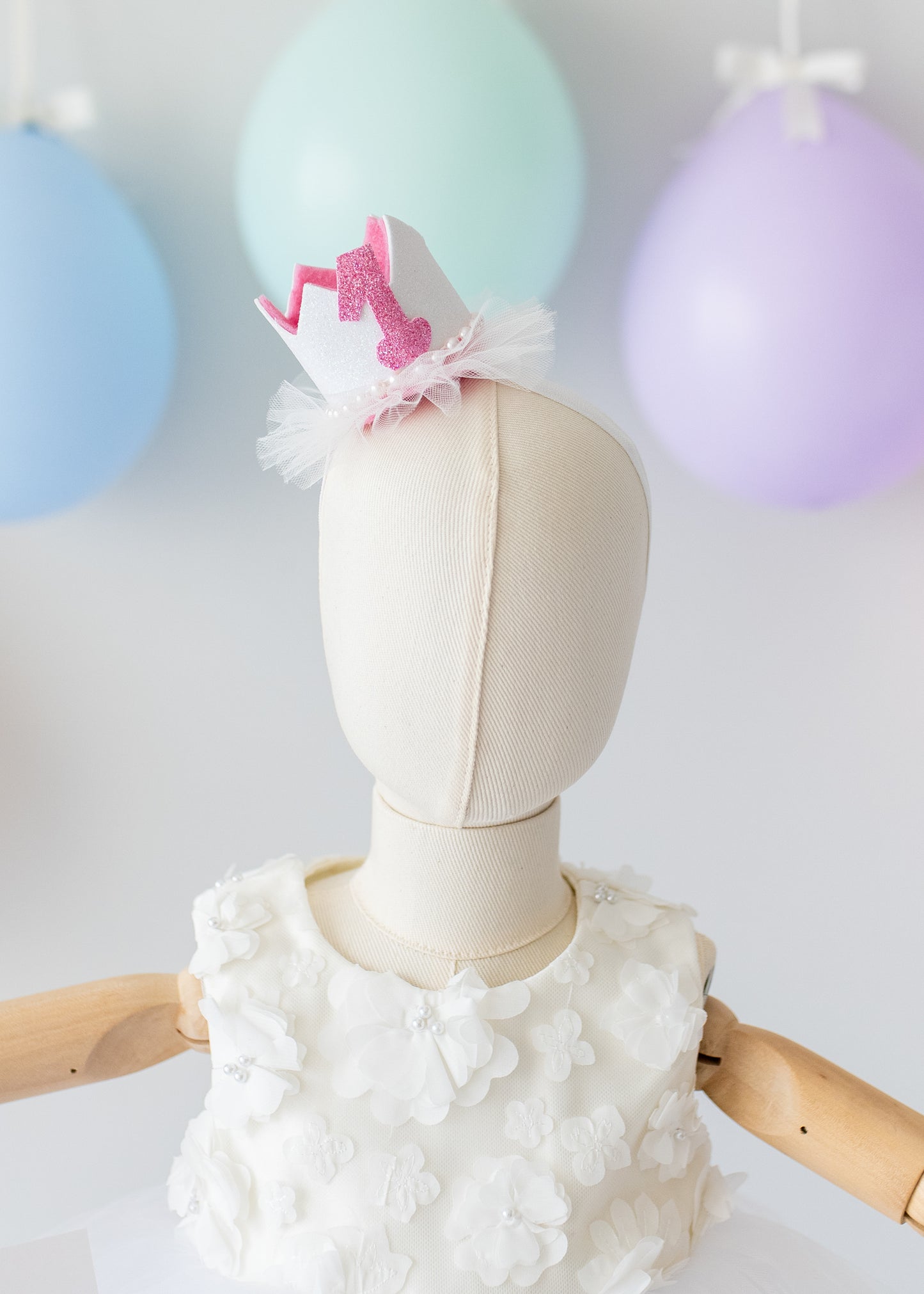 Elegant White Tulle Toddler Girl Dress with Satin Diaper Cover for Special Occasions