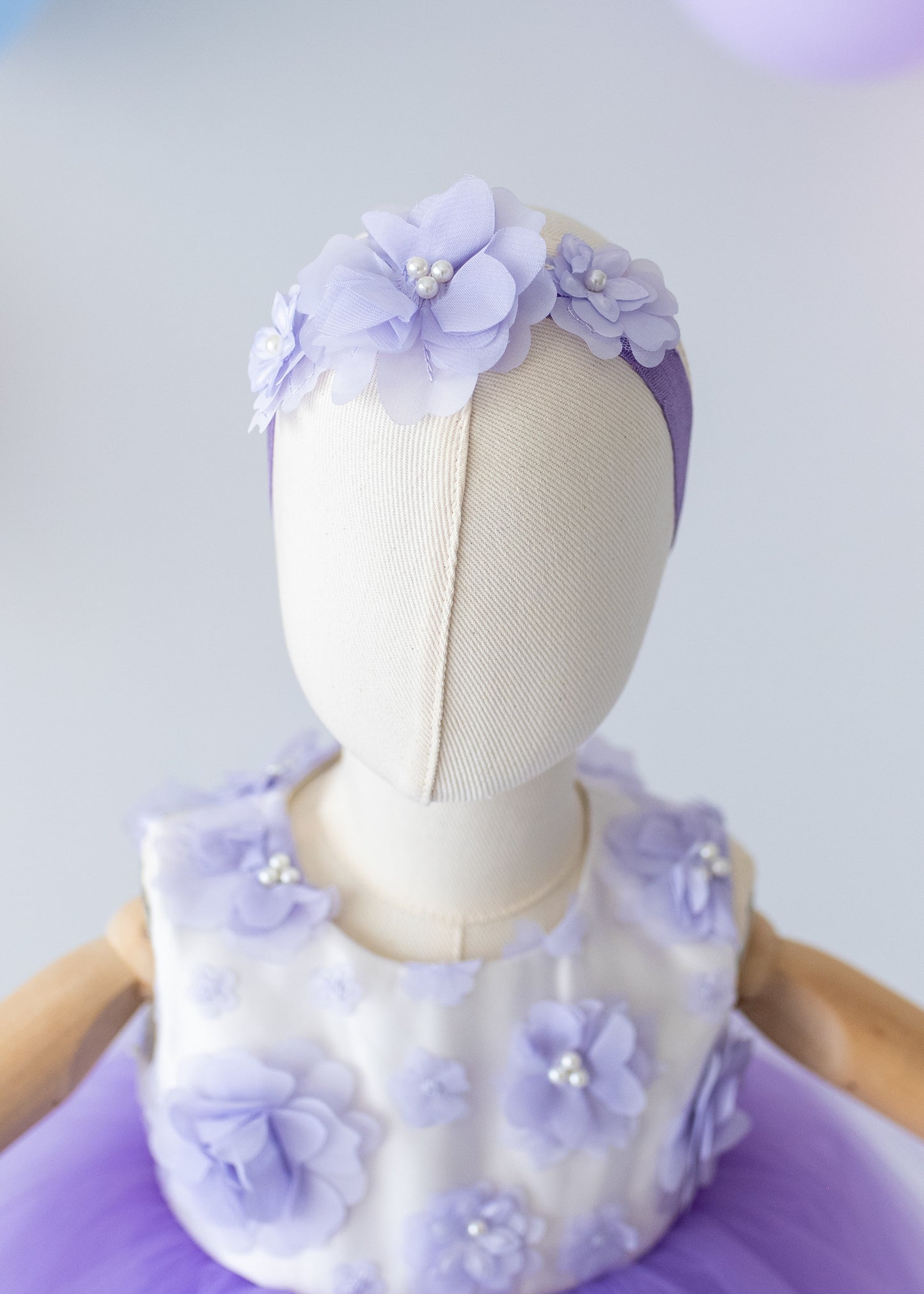 Elegant Purple Tulle Toddler Girl Dress with Satin Diaper Cover for Special Occasions