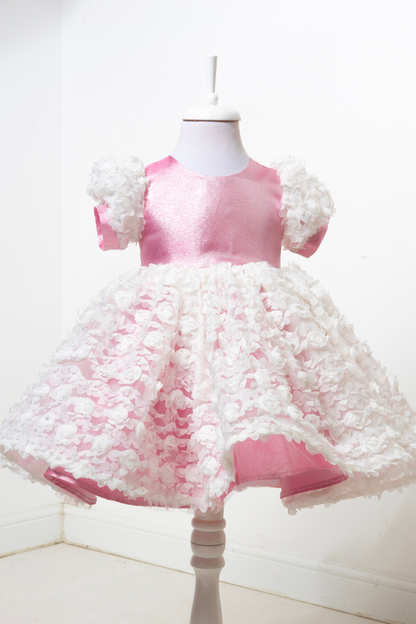 Pink Princess Dress: First Birthday