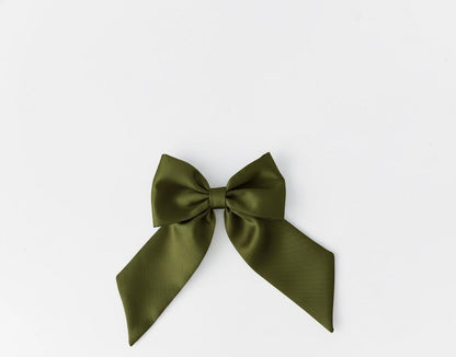 Olive Green Tulle Flower Girl Dress with Pearl Accents for Wedding, Party & Communion