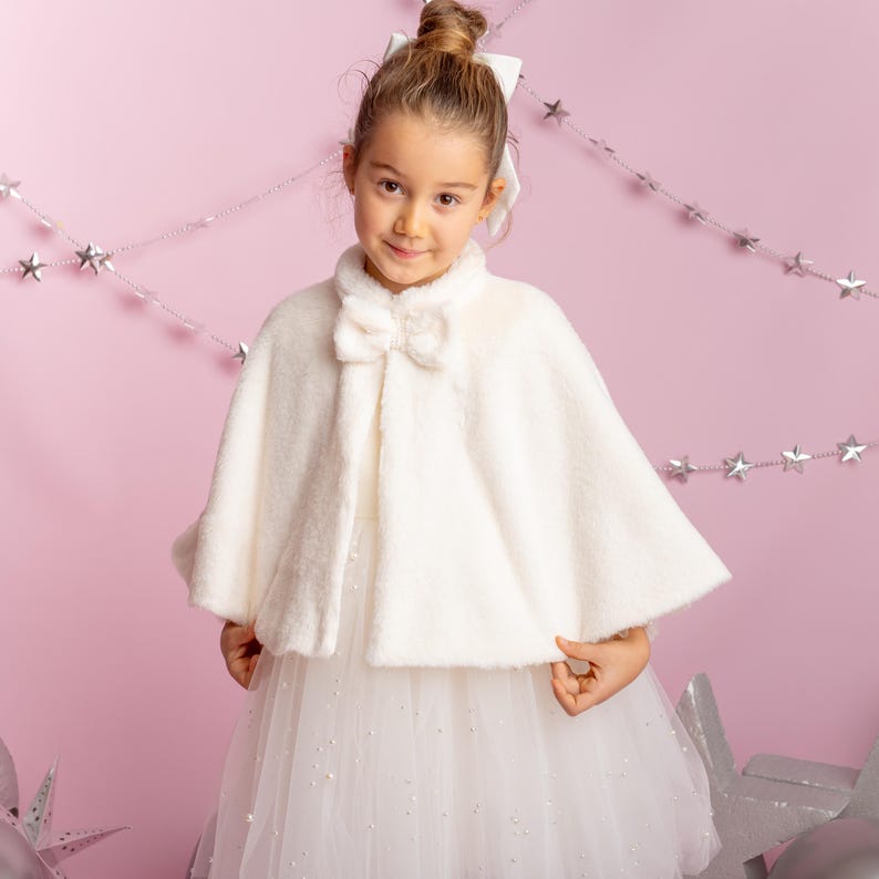 Ivory Tulle Dress: Long Sleeves